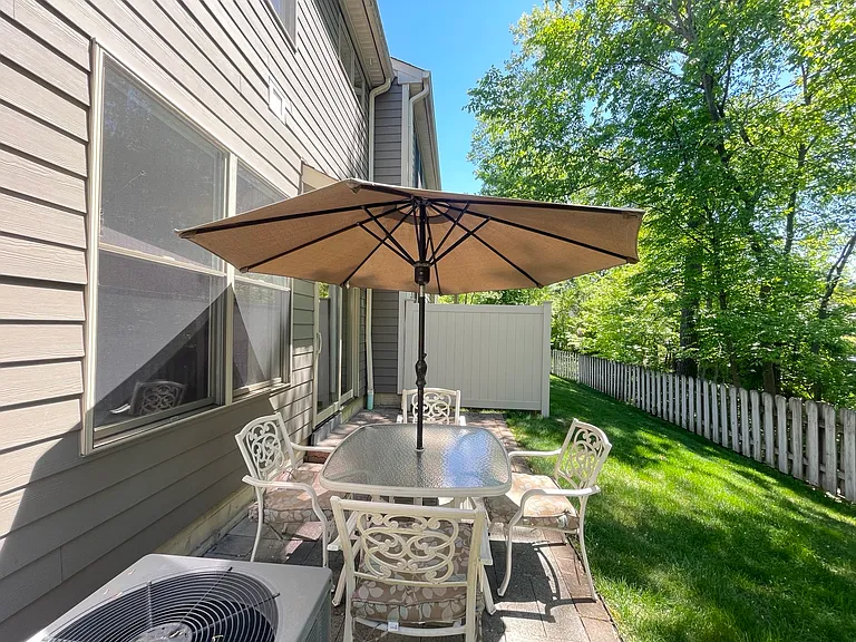 Inviting outdoor living space perfect for relaxing or hosting guests