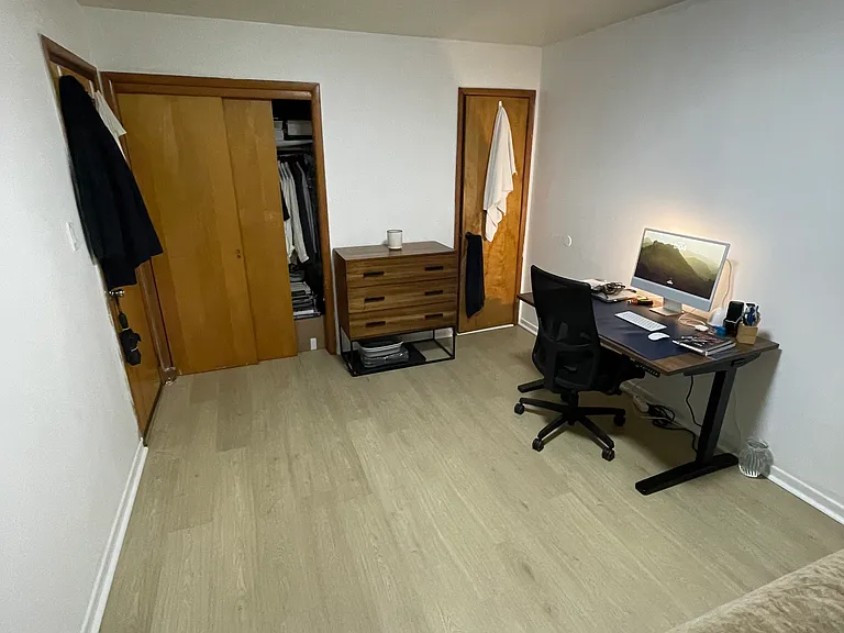 Second floor master bedroom with private attached bathroom