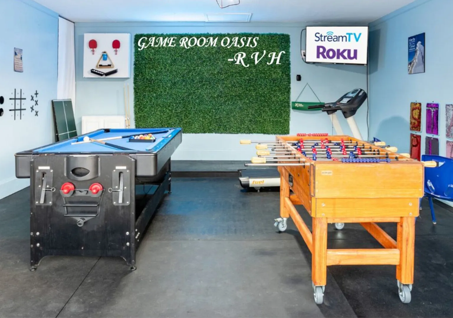 Game Room/Gym2 Kings6 Tvs300 MbpsMassage Chair — Photo 1