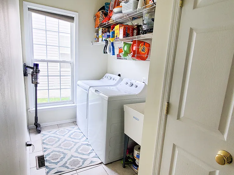 Main level laundry