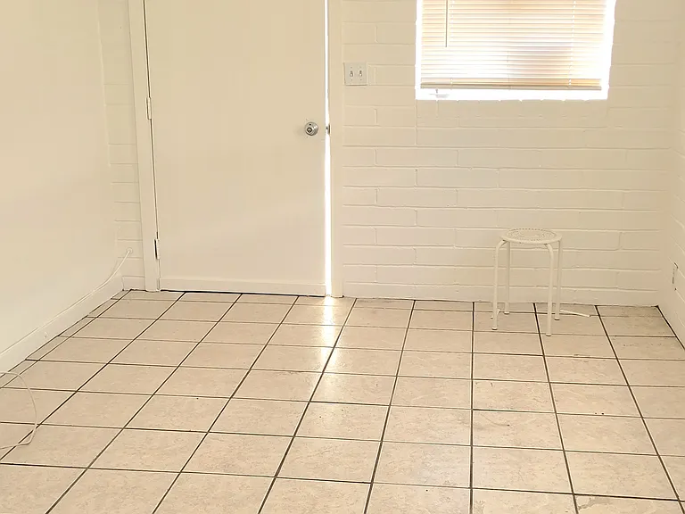 Entrance to the living area