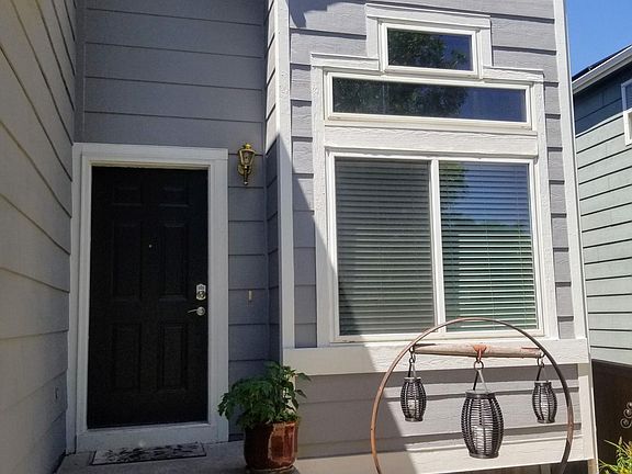 Front Door with keyless entry.