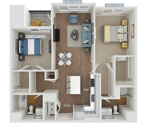 Floor plan BM08-1117-2