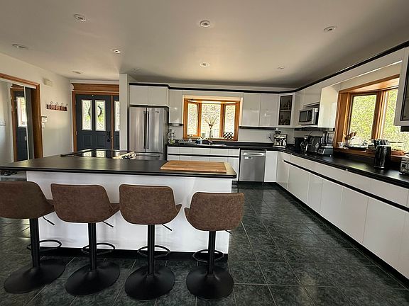 Huge kitchen with island