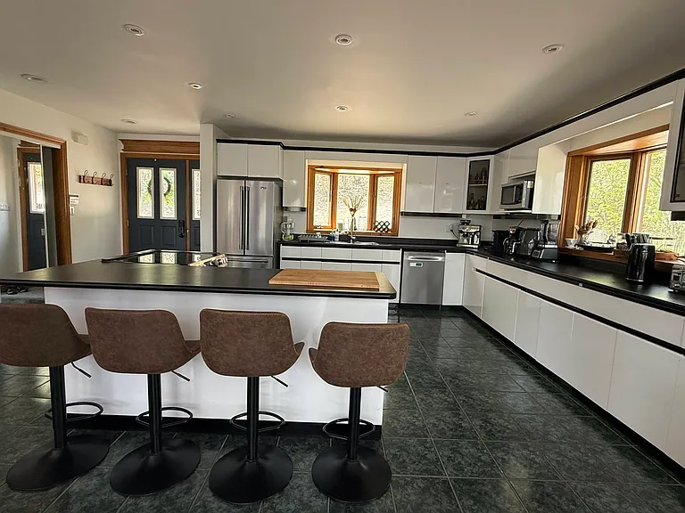 Huge kitchen with island