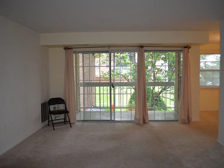 Living room and balcony
