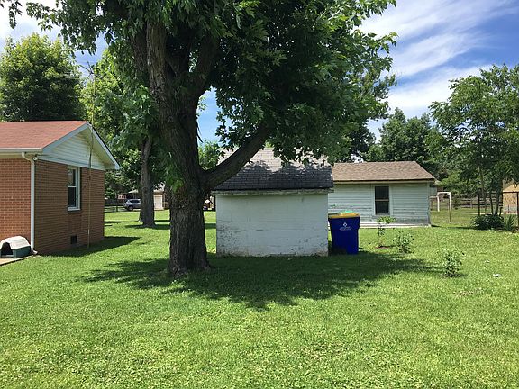 Two storage buildings.