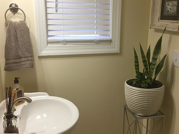 Half bath on first floor