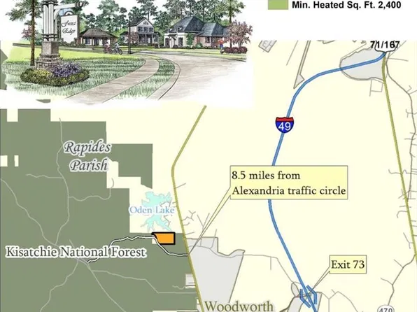 0 Kisatchie Cir, Woodworth, LA 71485