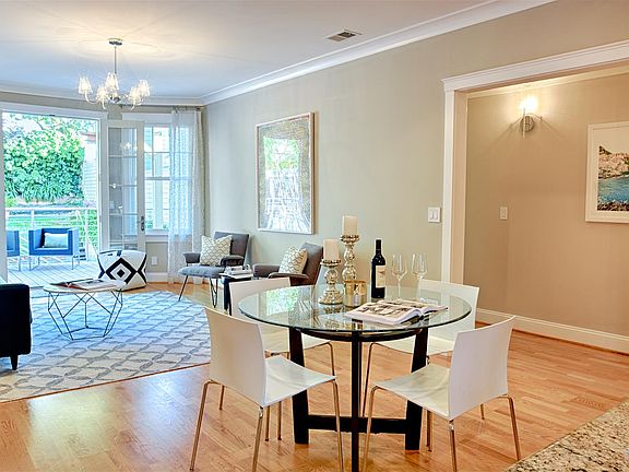 Another view of Open Living Room/ Kitchen layout
