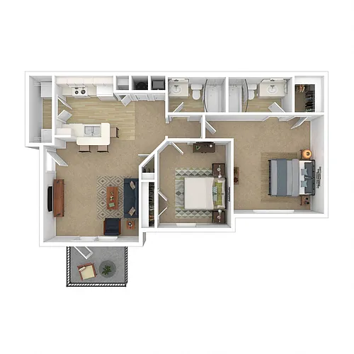 Floor plan B1P2