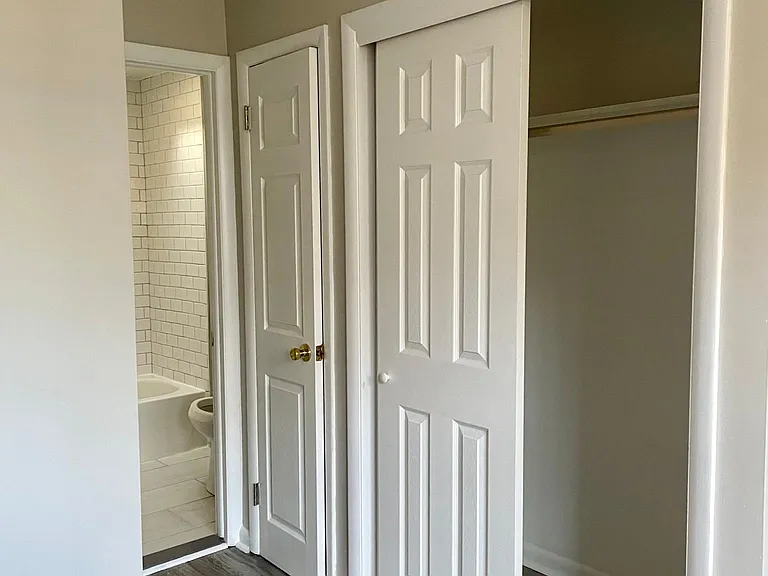 Ample closet space