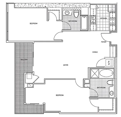 Floor plan D2