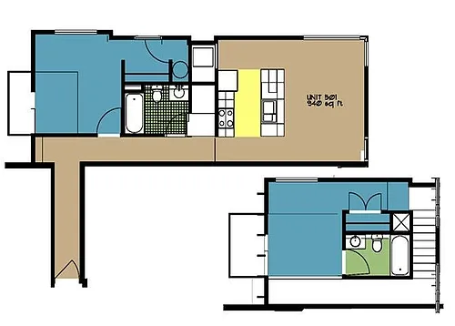 Floor plan Masonry EC-B1