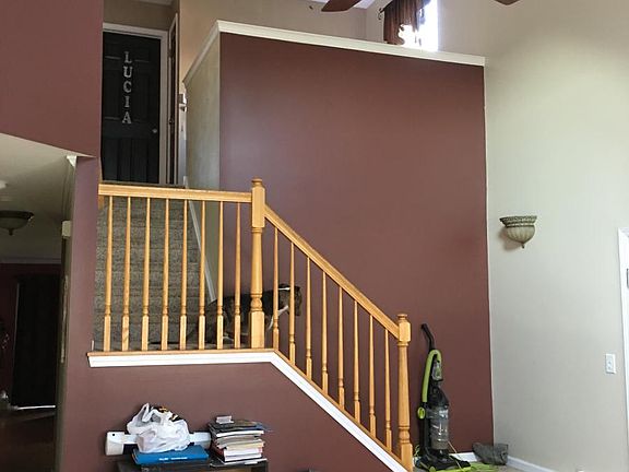 Sky light and loft front living room