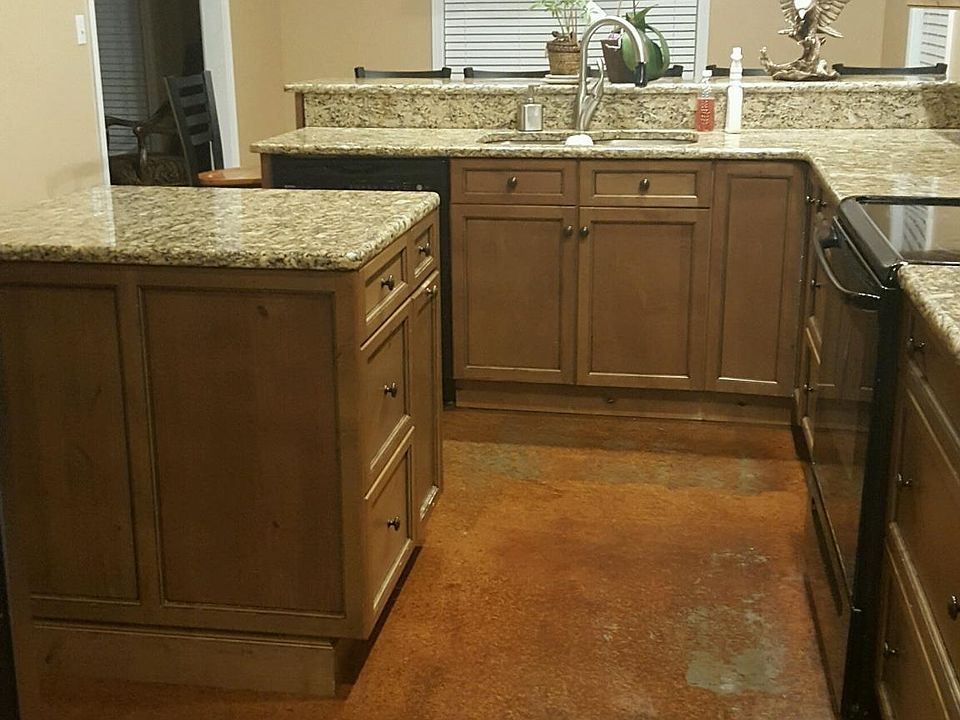 Kitchen, Beautiful Granite