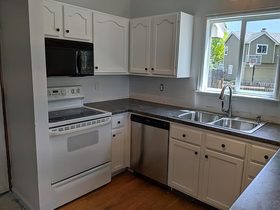 Remodeled kitchen.