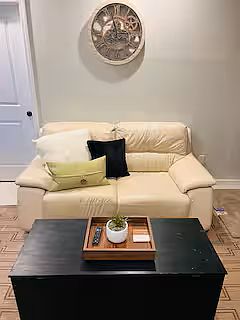 Living Room couch and coffee table