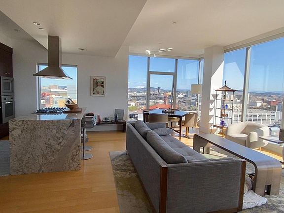 Kitchen and Living Room