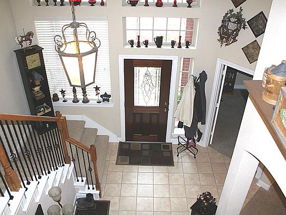 As you look down to the front door from the catwalk about the entry, you'll notice the great natural