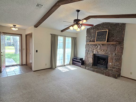 Living room, entry way