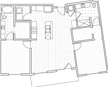 C2b - 2 Bed 2 Bath C2b - 2 Bed 2 Bath