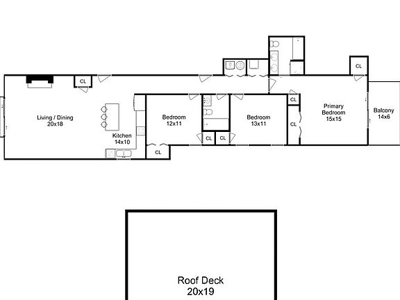 2nd image of 1909 W Diversey Ave #502