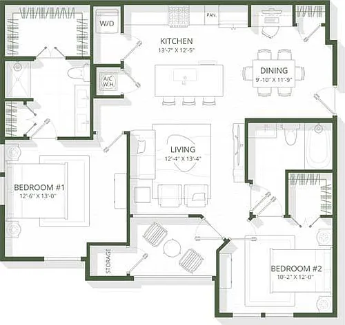Floor plan B2