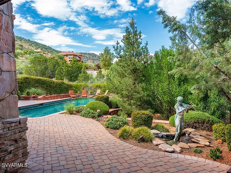 View from Side Gate Entrance to Pool
