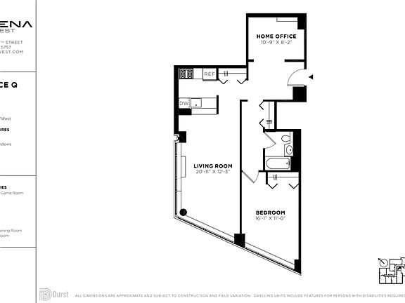 2nd image of 601 W 57th St APT 6Q
