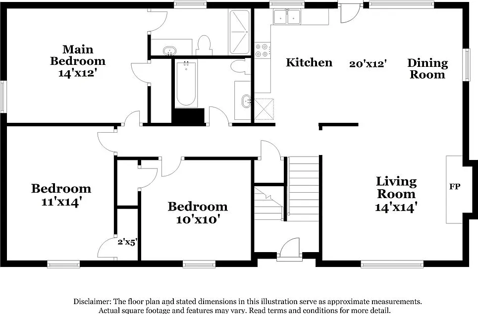 3 bed, 2.0 bath, 1224 sqft, $2,180 — Photo 3