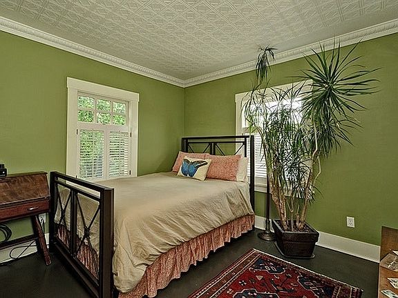An upstairs bedroom