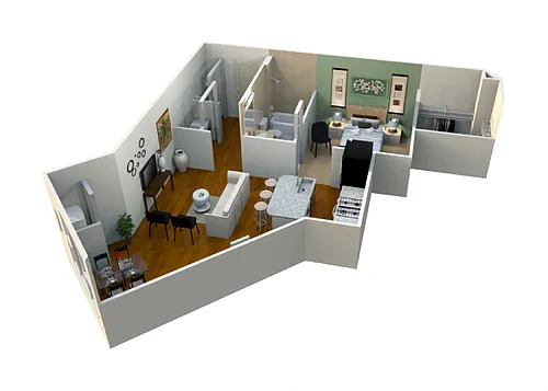 Floor plan M1-1 831
