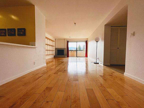 view of the living room from the dining room