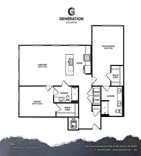 Floor plan B3