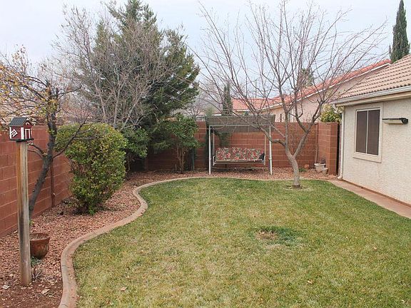 Backyard fully fenced. 