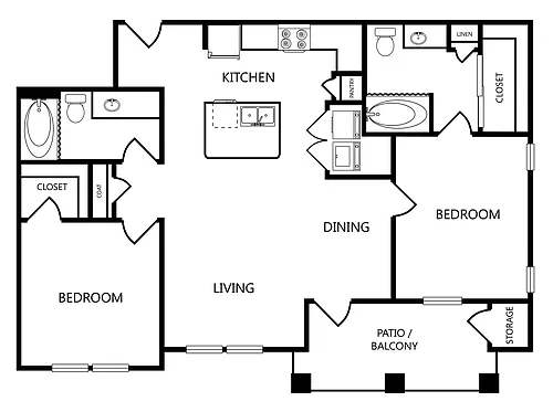 Floor plan B1