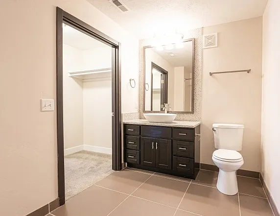 Bathroom with Modern Design Features Bathroom with Modern Design Features