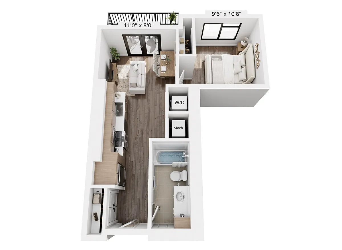 Floor plan A6