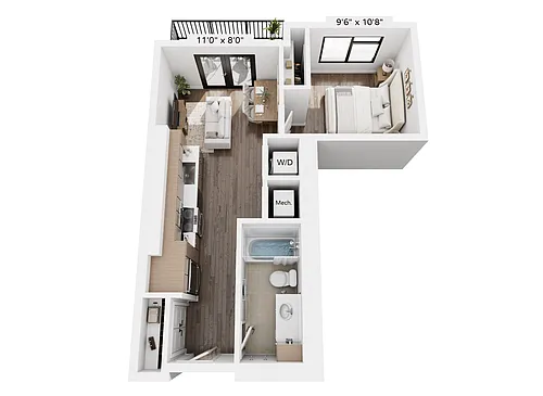 Floor plan A6