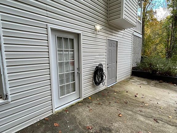 walk-out basement and utility room