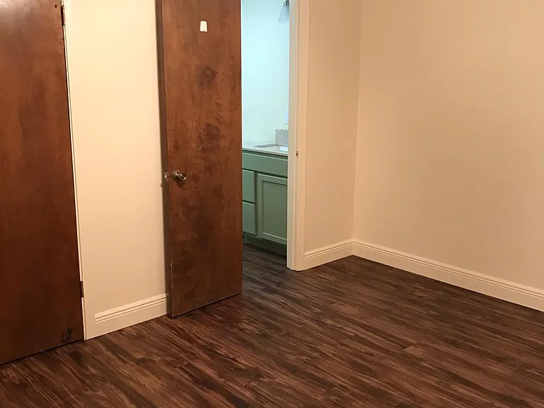 Upstairs bedroom and bathroom