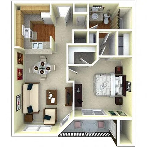 Floor plan The Prescott