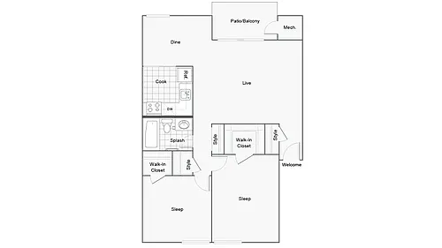 Floor plan Bristol