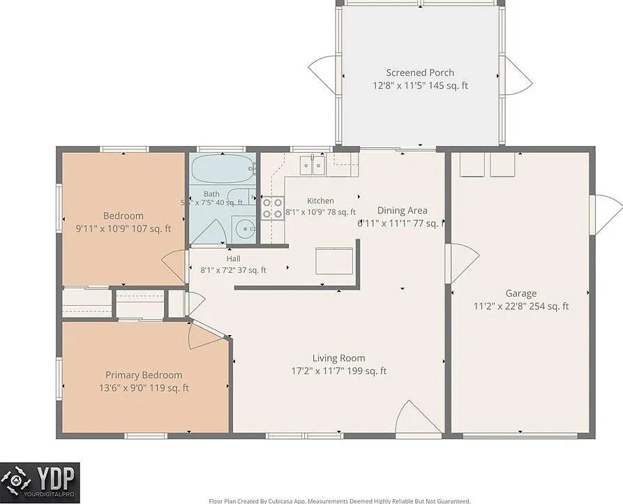 2 bed, 1.0 bath, 875 sqft, $1,295 — Photo 4