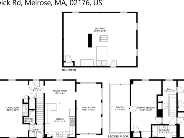 19 Renwick Rd, Melrose, MA 02176