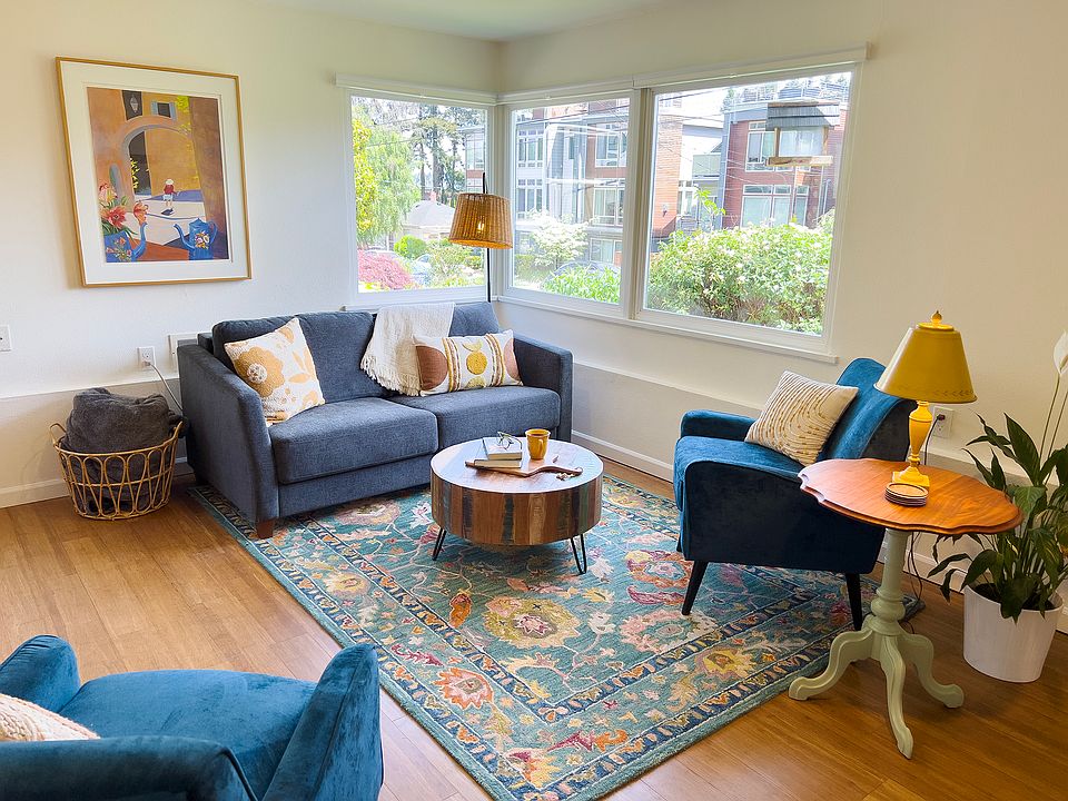 Enjoy the cozy living room.