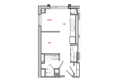 Floor plan SA