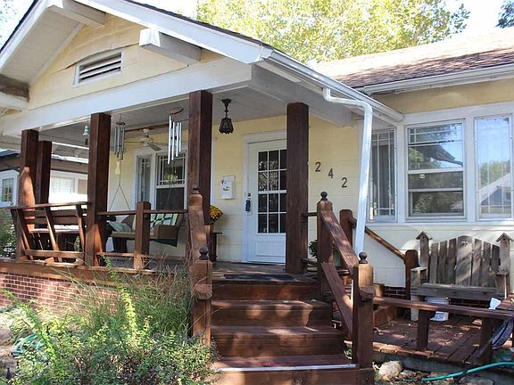 Walk up to this beautiful bungalow and...