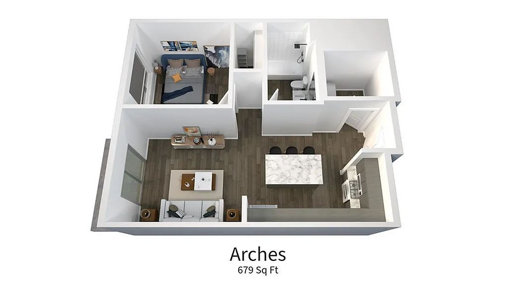 Floor plan Arches
